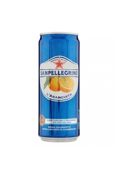 İtalian Sanpellegrino Bautura racoritoare carbogazoasa L'Aranciata Sanpellegr...