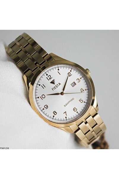 Fiesta Fs601258 Men's Steel Band Wrist Watch