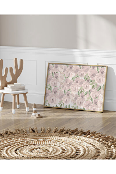 fuart.co Vintage Güller Yatay Dijital Baskı Poster (Çerçevesiz)