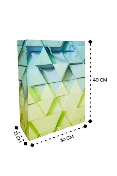 Generic مجموعة هدايا أنيقة مطبوعة للمناسبات وحفلات الزفاف مكونة من 12 قطعة