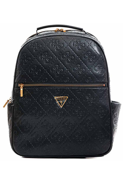 Guess women's Power Play Tech Backpack black leather