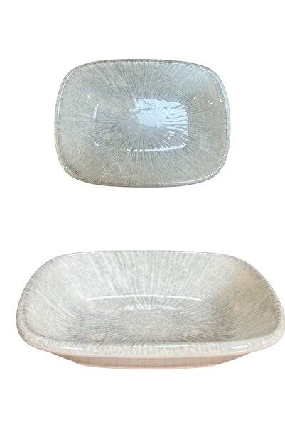 Güral Porselen Enternasyonel 12X10 cm Square Boat Plate