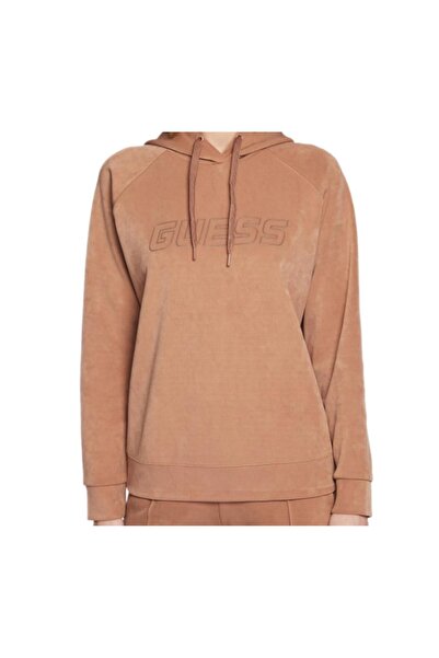 Guess women's over-the-head, hooded sweatshirt size M