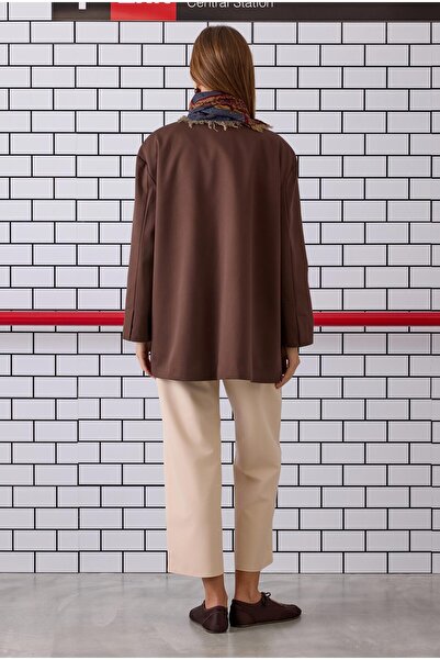 HEQA Ribbed Midi Pants Beige