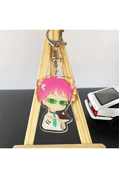 Köstebek Anime: Saiki Kusuo Keychain