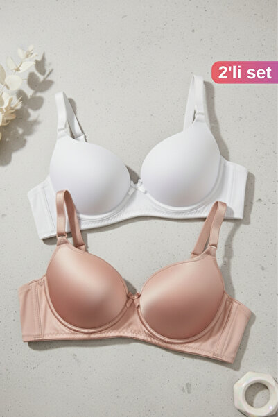 ARMİLLİA DİMODA Sutien fără căptușeală din 2 piese pentru femei – Design confortabil și elegant