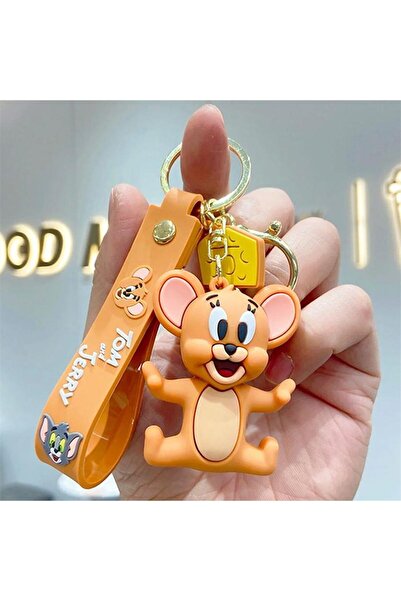 Köstebek Tom and Jerry : Jerry Silicone Keychain