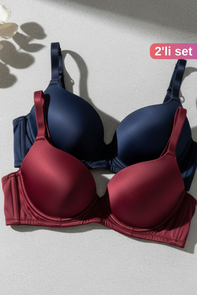 ARMİLLİA DİMODA Sutien fără căptușeală din 2 piese pentru femei – Design conf...