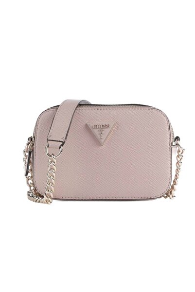 Guess Geantă de mână pentru femei Postbag Elegant roz murdar Noelle Crossbody