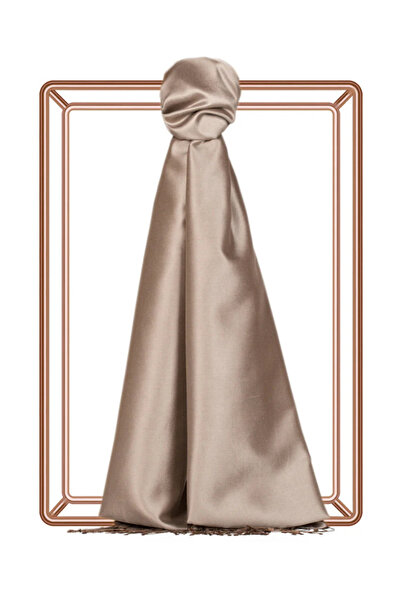 ipekevi Çift Taraflı Düz Renk İpek Şal