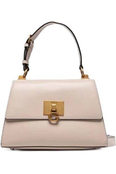 Guess Handbag Women's Stephi Beige Tote Bag Timeless Elegant