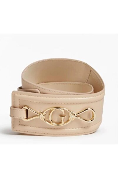 Guess Women's Logo Belt Beige S