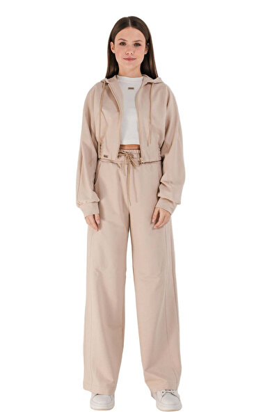 SOLLUXE REINA - Trening premium din bumbac cu hanorac cu glugă și pantaloni e...