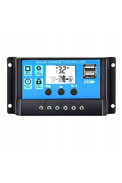 dalimag Regulator de încărcare solară, PAGMIL, 30A, LCD, USB, 12V/24V