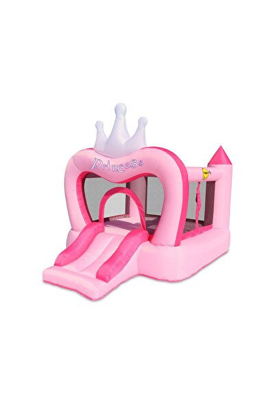 Happy Hop Saltea gonflabila Castel Printese, cu loc de joaca si tobogan