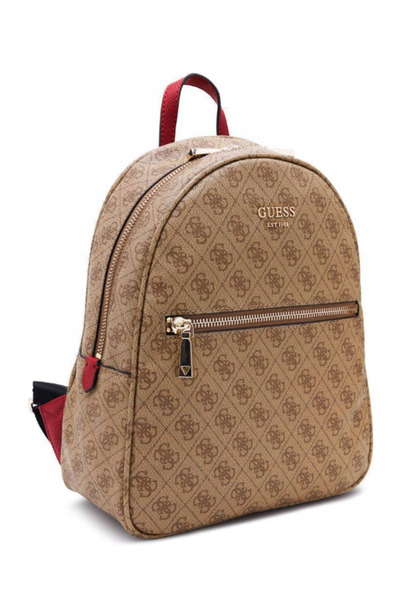 Guess Vikky - rucsac 32 cm maro, maro,