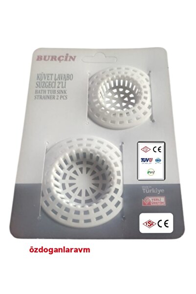 dogant özdoğanlar avm مصفاة حوض استحمام من البلاستيك PVC مكونة من قطعتين