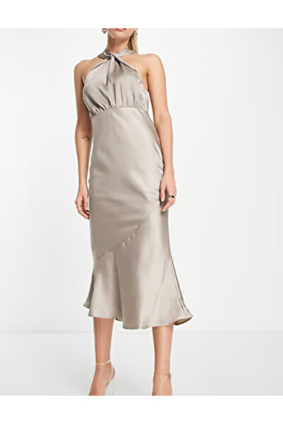 River Island Rochie midi River Island, bej