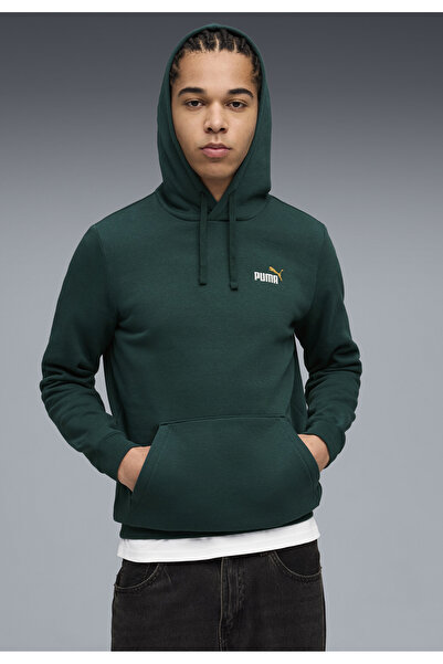 Puma Pánská mikina s kapucí Essentials 2 Malé s logem č. 1