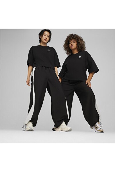 Puma 624226 تي شيرت أسود للنساء/الفتيات