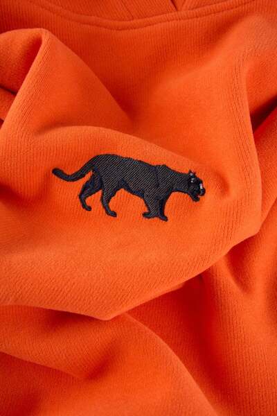 WWF Market Jaguar SuperSoft Hoodie - Turuncu