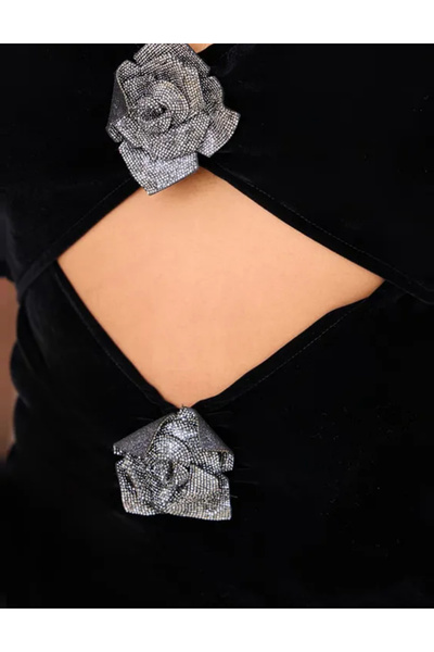 Pretty Little Thing PRETTYLITTLETHING maxi dress, black