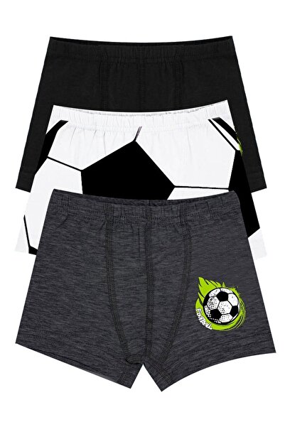 Öts Αγόρια Μπόξερ Τριπλό Συσκευασία με στάμπα (96% βαμβάκι - 4% ελαστάνη)