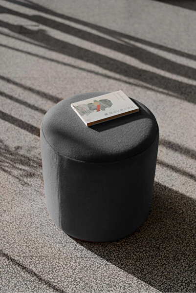 DeccoStil Corn Mini Yuvarlak Puf / Çap 33 Cm H:45 Cm