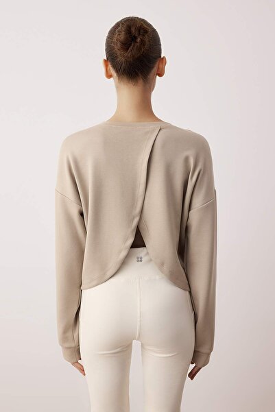 Trendyol Collection Vizon İnterlok Регулярна суитшърт THMAW26SW00003