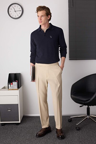 Trendyol Collection Чоловічі штани з італійським кроєм TMNAW26PL00016