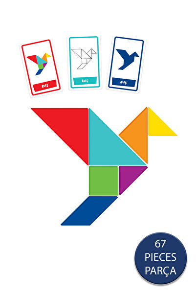 Blue Focus Yayınları Tangram - Akıl Oyunu
