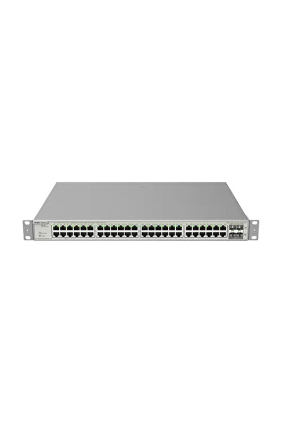 Ruijie Networks Switch cu 48 de porturi Gigabit PoE+, 8 porturi PoE++, 4 port...