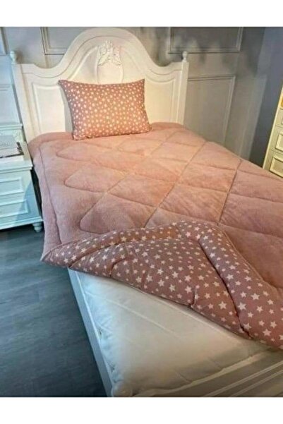 Eyüpoğlu Single Luxury Wellsoft Pufidik Double-Sided Silicone Quilt 155 X 215 + 1 Pillowcase