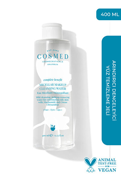COSMED Micellar Makeup Cleansing Water 400 ml