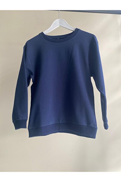 Markasız ucuz Mevsimlik Basic Unisex Çocuk Sweatshirt