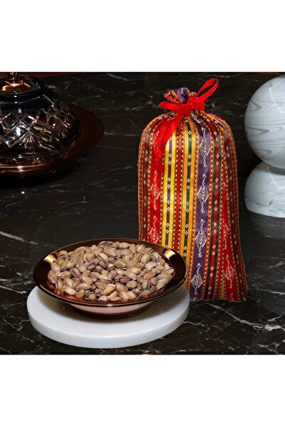 Koçak Baklava Kutnu Kumaş Ambalajlı Kavrulmuş Fıstık 1 Kg Paket