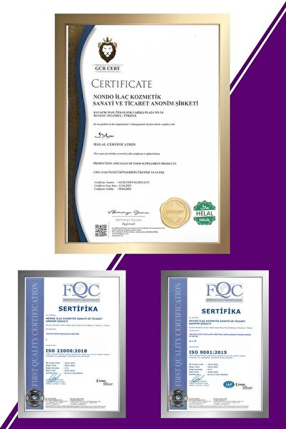 Nondo Multi Kolajen 180 Tablet (jumbo Boy 5 Çeşit Kolajen Tip 1-2-3-5-10 Hyalüronik Asit Çinko )