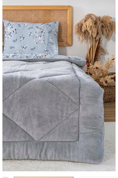 Eyüpoğlu Single Luxury Wellsoft Double-Sided Silicone Quilt 155 X 215 + 1 Pillowcase