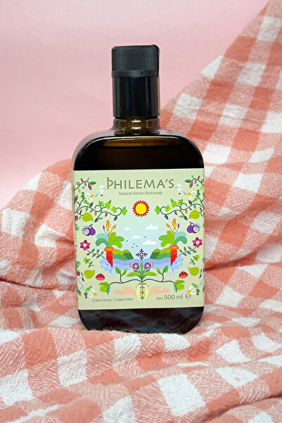 Philema's Aydın Memecik Cinsi Erken Hasat Soğuk Sıkım 500 ML Natürel Sızma Zeytinyağı