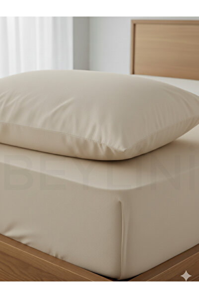 BEYLİNİ Elastic Bed Sheet Set with Pillowcases Cover Cotton Durable Tear-Resistant Single Double Size