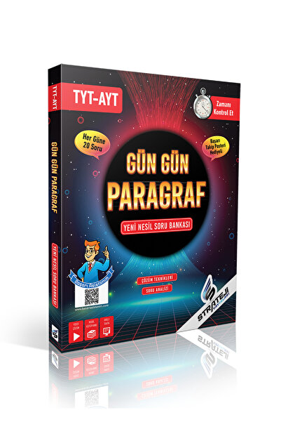 paraf yayınları Paraf Yayınları Tyt-ayt strateji  Gün Gün Paragraf Soru Banka...