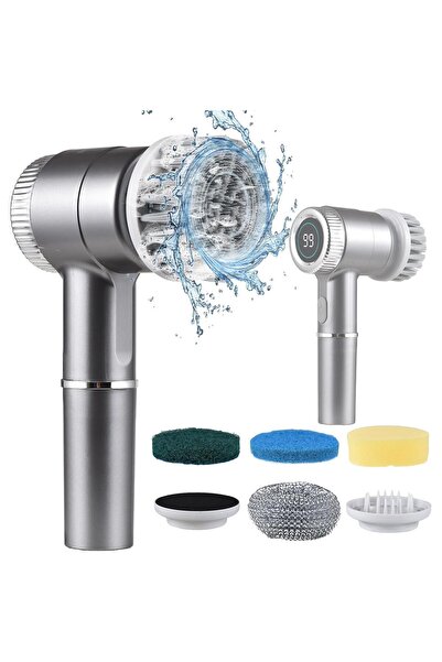 Mioji Mio CB160 Yeni Nesil 2000mAh Çok Amaçlı Temizlik Fırçası - Gri