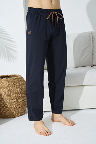 KLY 120 Plus Size Men's Lycra Single Combed Cotton Pajama Bottoms