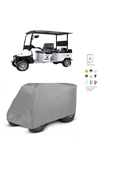 otoTR Arora Polo Plus Kabinli 4 Tekerlekli Motor Brandası Su Geçirmez