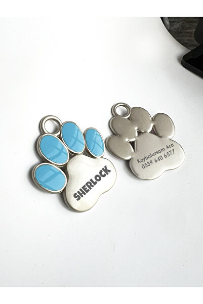 dekoliva Pati Metal Kedi Köpek Künyesi Kedi Köpek İsimlik