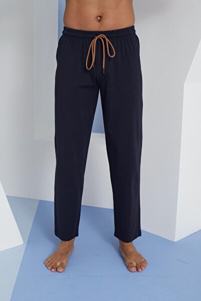 KLY 120 Plus Size Men's Lycra Single Combed Cotton Pajama Bottoms