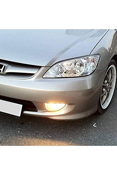 autogp Honda Civic Uyumlu Sis Lambası Farı 2004 - 2006 Vtec 2 Için Uygundur tesisatsız