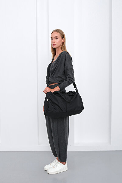 Shule Bags Giglio Omuz Çantası Siyah