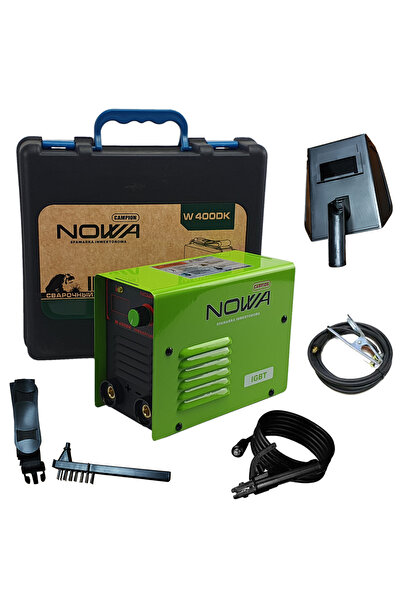 NOWA Invertor pentru sudura W400DK, 02780VEND, Vendite®️, 400 A, Verde