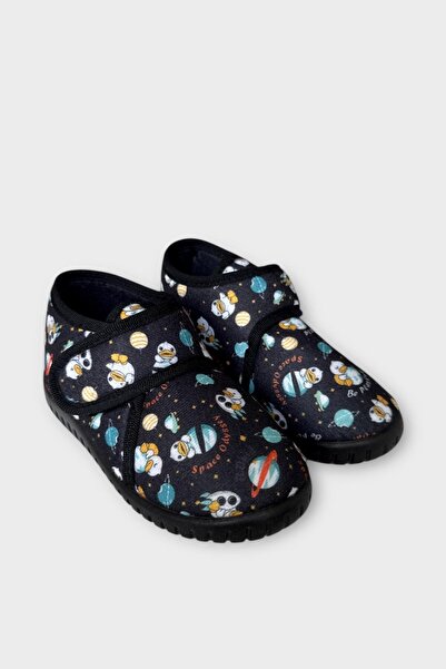 Liger Θεματικά παπούτσια με Velcro για παιδιά Παπούτσια Σχολικής Βρεφονηπιακής Βρεφονηπιακής Βρεφονηπιακής Εστίας Αντιολισθητική σόλα ΜΑΥΡΟ